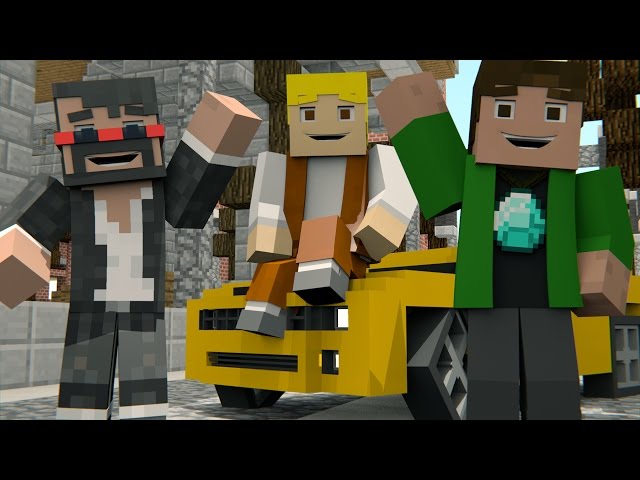 ♫ MINECRAFT SONG 'Minecraft Life' Animated Minecraft Music Video - TryHardNinja