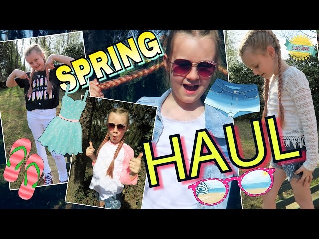 SPRING Summer FASHION HAUL H&M ABERCROMBIE   cool girls