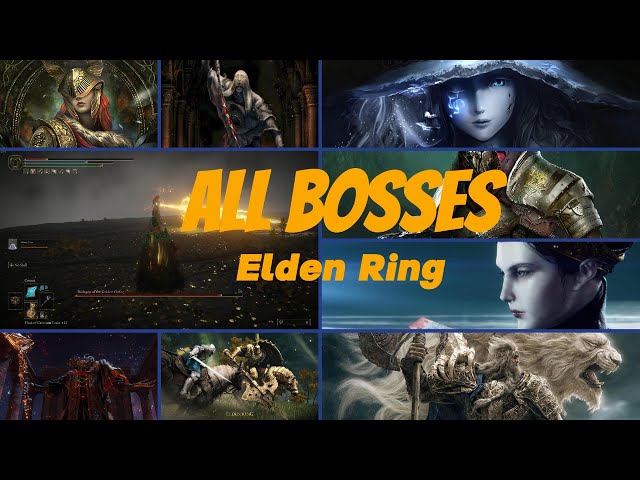 Elden Ring - All Bosses & mini Bosses Speedrun