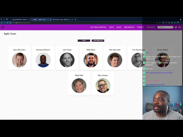 [Live Coding VOD]: Adding GitHub contributors to the NgRx website