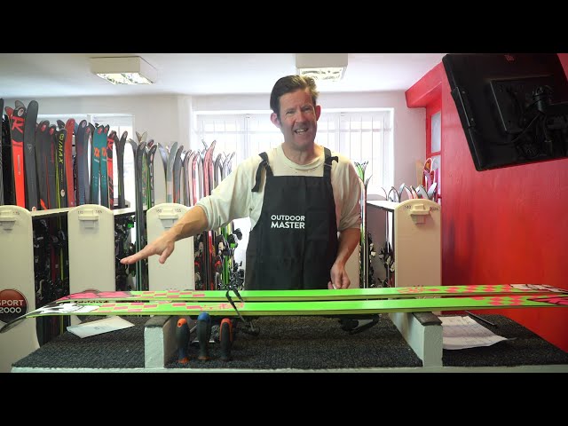 HOW TO SERVICE YOUR SKIS - OUTDOOR MASTER SKI TUNING KIT REVIEW PART 2
