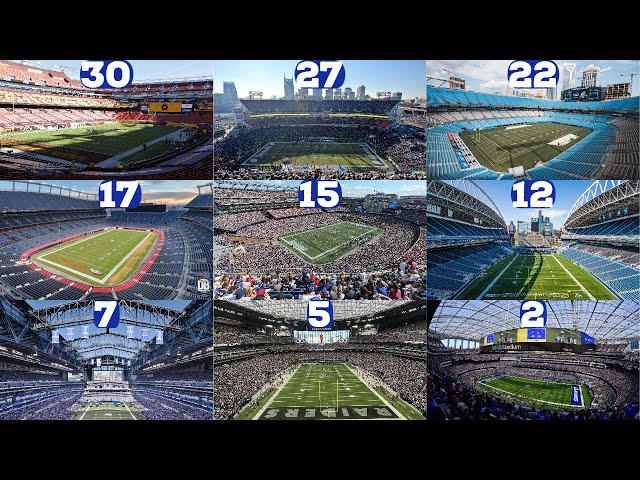 *OFFICIAL* NFL 2023 Stadium Rankings from WORST to BEST