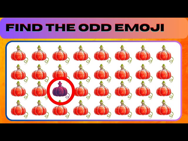 Find the ODD One Out | Emoji Quiz | Puzzle Mind Mapper