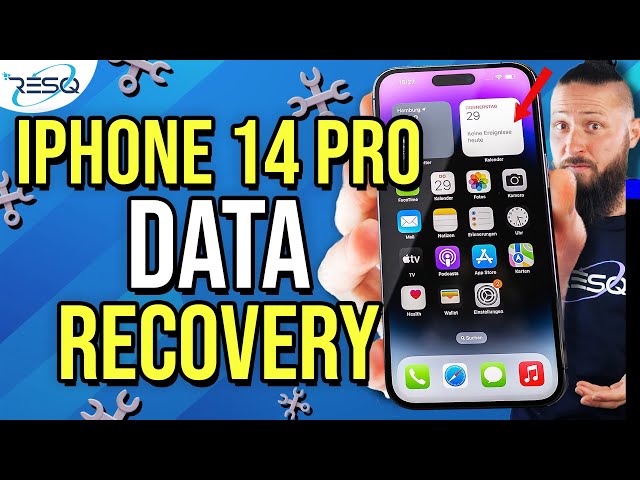 FAILED PRIOR REPAIR🥵 - Logicboard Swap - Data Recovery iPhone 14 Pro - How To Recover Data | RESQ