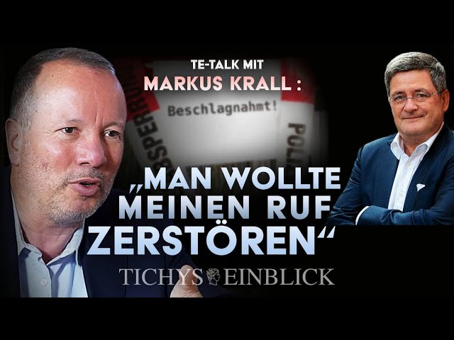 Markus Krall: "Staatsfeind Nummer 2" - Tichys Einblick Talk zu Hausdurchsuchung und Putschvorwurf