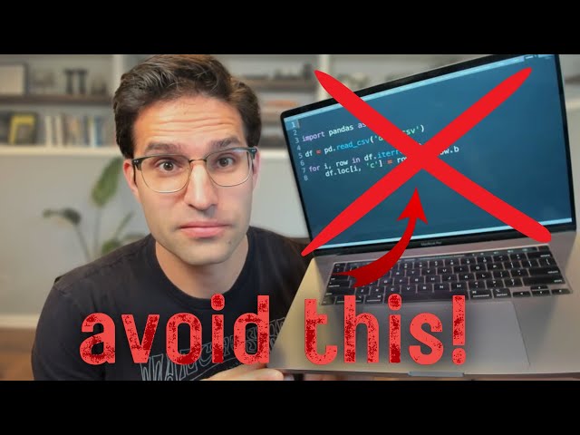 25 Nooby Pandas Coding Mistakes You Should NEVER make.
