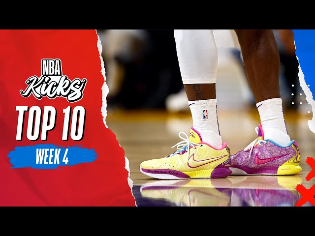 Top 10 NBA Sneakers | #NBAKicks - Week 4