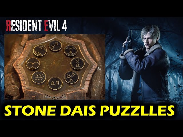 All Stone Dais Puzzles: Chapter 4 | Resident Evil 4 Remake