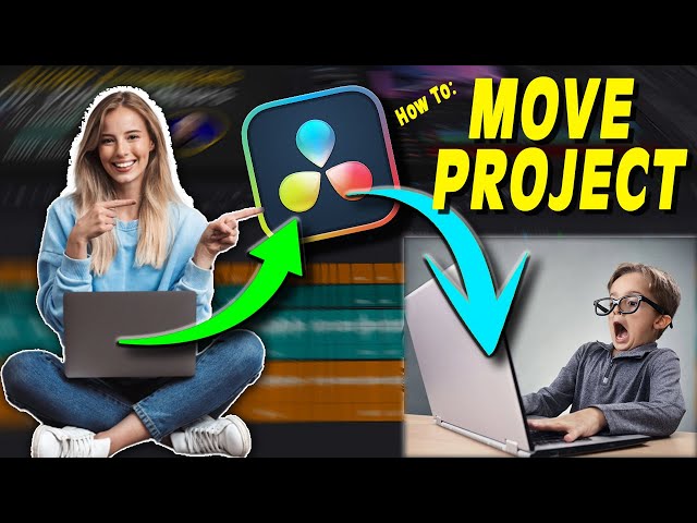 How to Move DaVinci Resolve 18 Project from One Computer to Another Computer | Its Easy!