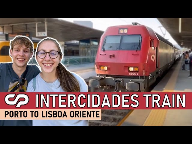 Porto to Lisbon on a Portuguese Intercity Train | CP Intercidades with Corail Cars