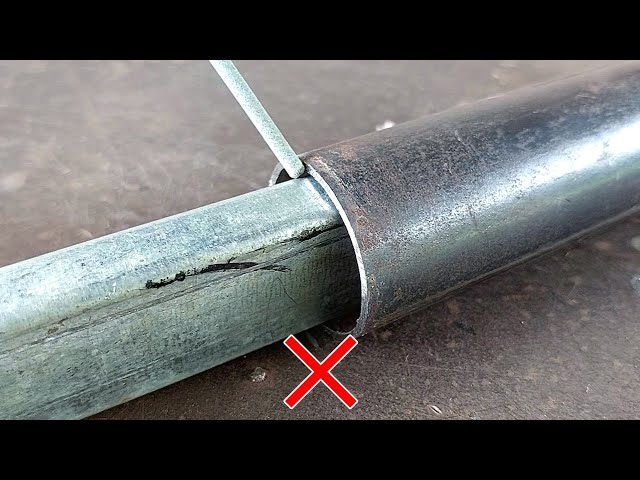 The secret to strong welding in thin pipe joints with square pipes is rarely discussed by welders