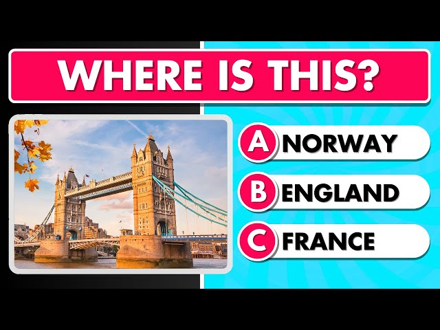 Guess the Country by its Monument | Famous Places Quiz 🌎🧠🔥