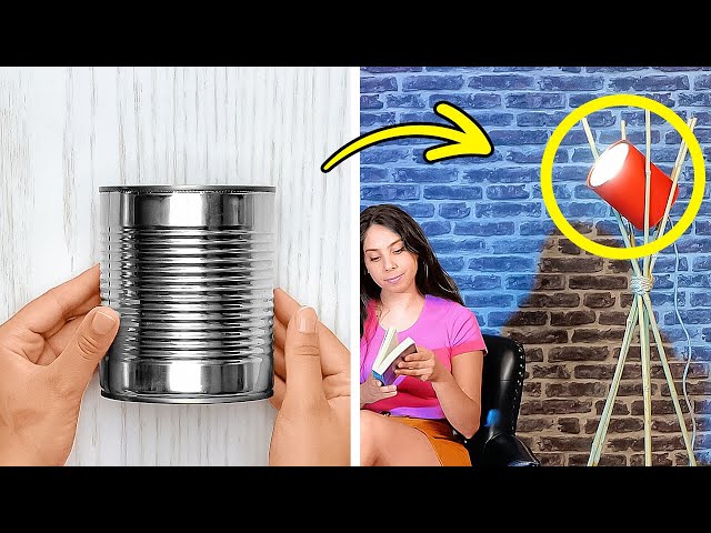 🥫♻️ From Trash to Treasure! Creative Crafts Made from Used Cans✨