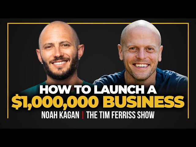 How to Launch a Million-Dollar Business This Weekend — Noah Kagan (4K)