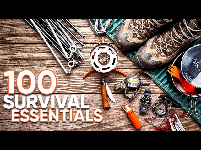 100 Essential Survival Gear & Gadgets You Should Check Out