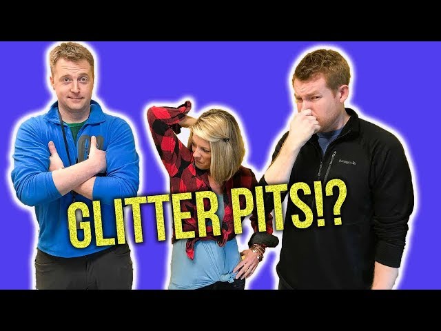 GOT GLITTER PITS?! Aluminum is in your pores.
