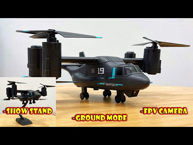US Military V-22 OSPREY RC Helicopter Drone VTOL with FPV Camera