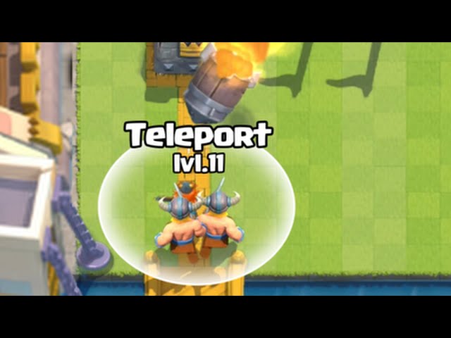 I Made a Teleport Spell In Clash Royale!