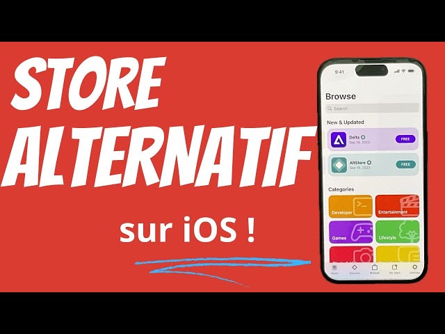 installer un store alternatif sur iPhone et iOS 17.4 : AltStore dispo et émulation de jeux retros