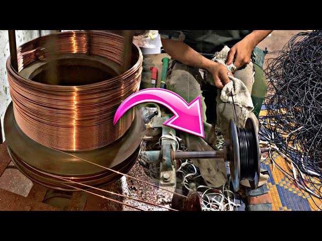 Electrical wire manufacturing process || How An Electrical Wire & Cable Made in Factory