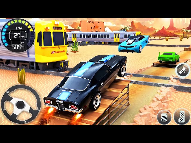 Impossible Car Stunts Driving 3D - Hill Climber Mini Car Racing Simulator 2023 - Android GamePlay