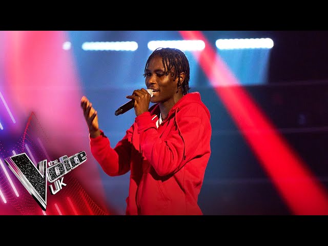 Lil Shakz's original rap 'Minimal Things' | Blind Auditions | The Voice UK 2023
