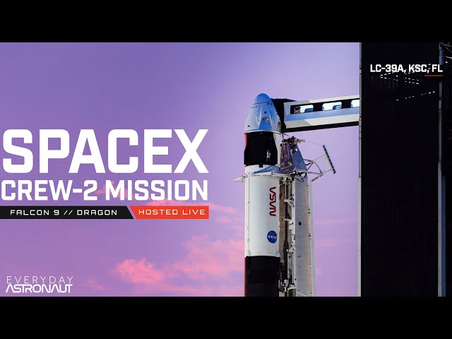 Watch SpaceX launch 4 astronauts to the ISS!