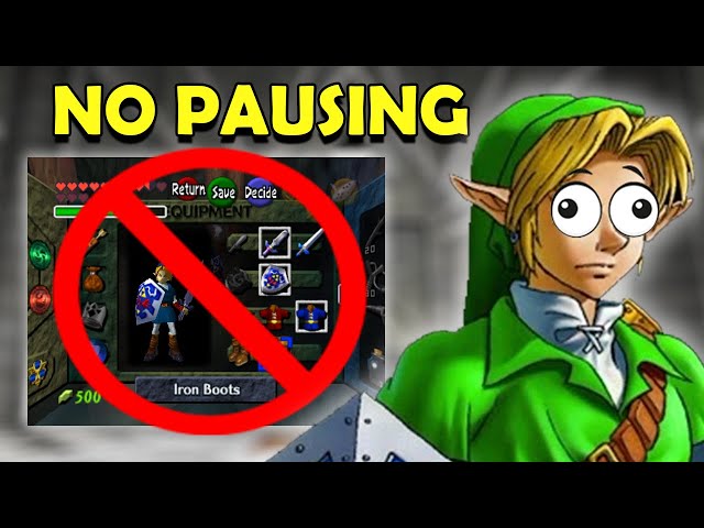 Can You Beat Ocarina of Time Without Pausing?