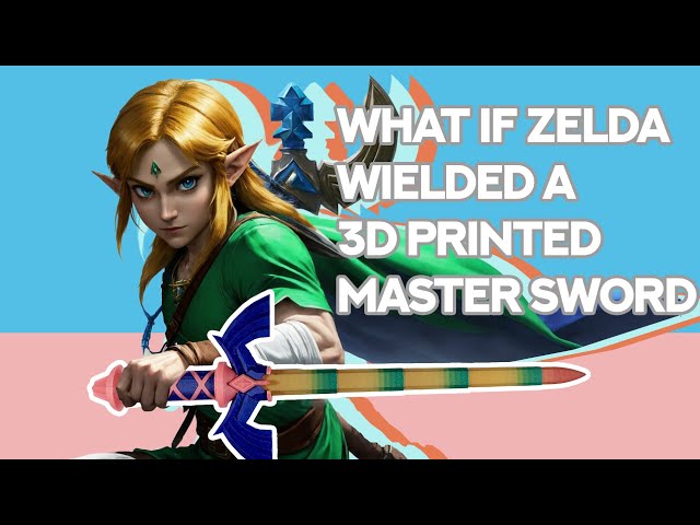 Beyond the Pixels: Unfolding a 3D-Printed Zelda Master Sword