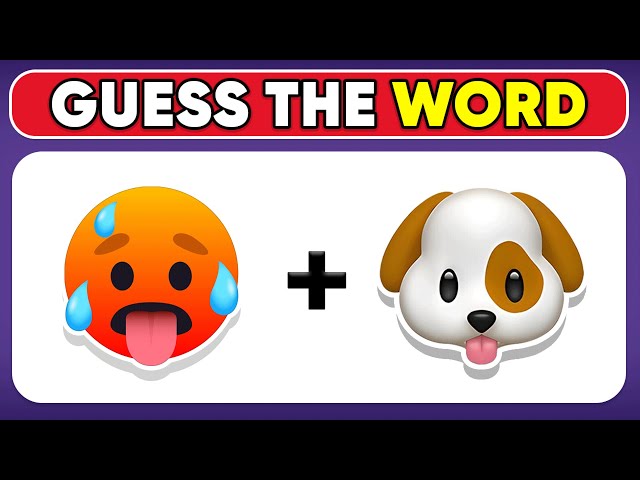 Guess the WORD by Emojis? 🤔 Quiz Shiba