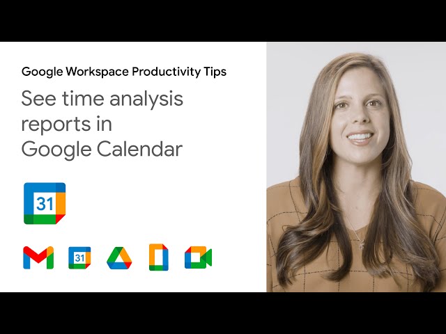 How to see time analysis reports in Google Calendar