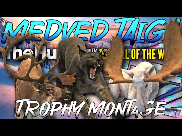 MEDVED MONTAGE! My ALL TIME Best Trophies & Reactions From Medved Taiga! | Call of the Wild