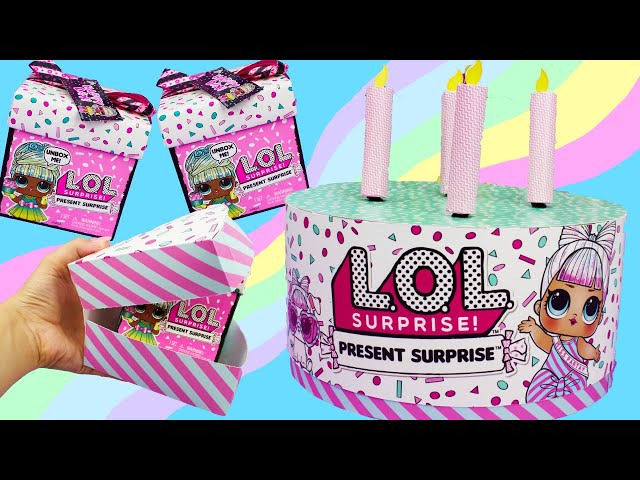 LOL Surprise Present Surprise Unboxing Giant Cake Box