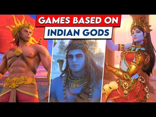 10 Games That Are Based On *INDIAN GODS* 😱 Awesome INDIAN GODS Reference In Popular Games! 🇮🇳