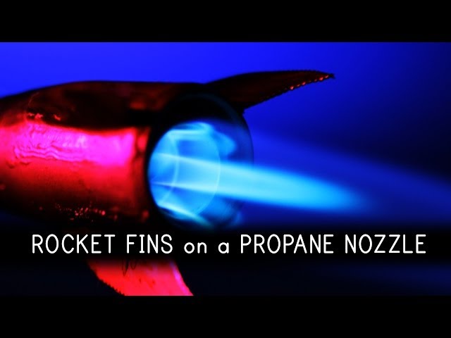 ROCKET FINS on a PROPANE NOZZLE |  SHANKS FX | PBS Digital Studios