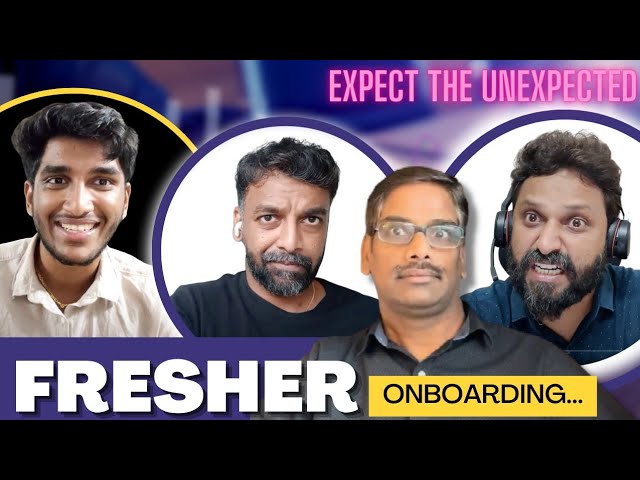 FRESHER | Onboarding | Watch till last minute for surprise | Expect the Unexpected | RascalsDOTcom