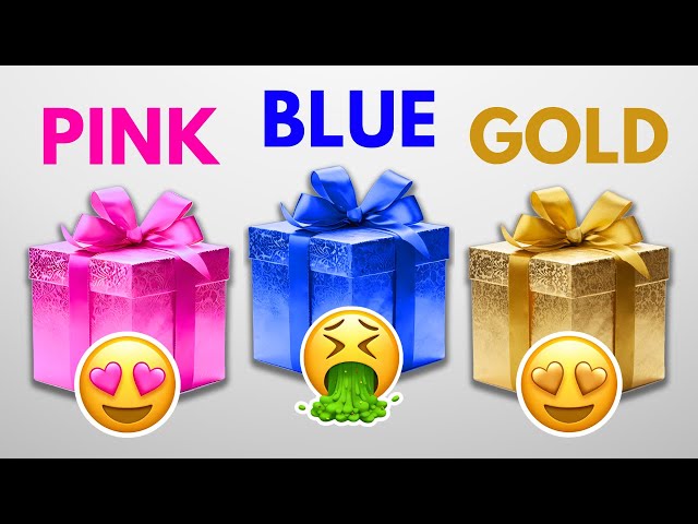 Choose Your Gift! 🎁 Pink, Blue or Gold 💗💙⭐️