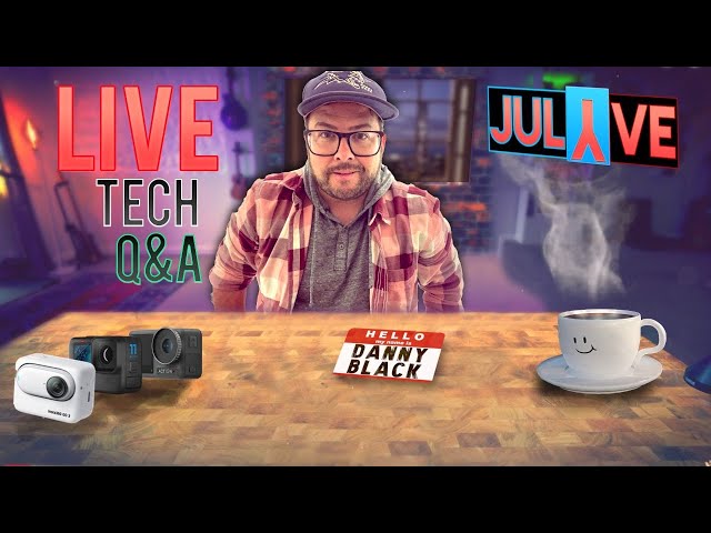 LIVE STREAM Q&A... Any Tech Questions? + Giveaway announcement