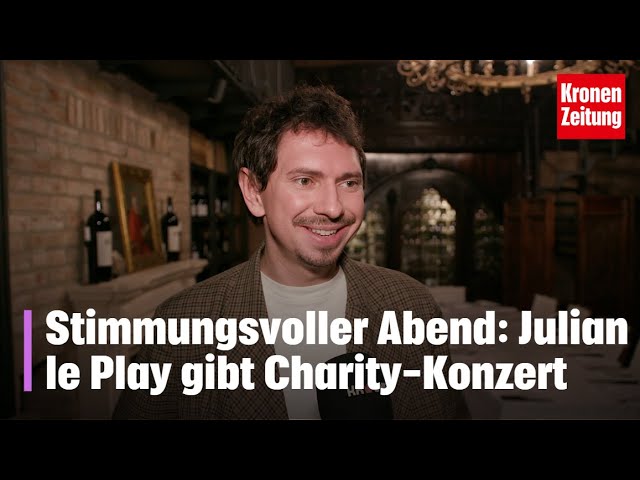 Charity-Konzert von Julian le Play: „Mehr Einsatz dort, wo es aneckt“ |krone.tv ADABEI