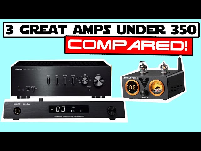 Yamaha vs SMSL vs Aiyima Integrated Amp Comparison!  Who wins?