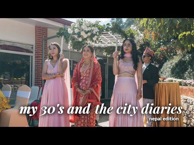 30'S AND THE [KTM] CITY (🇳🇵vol. 2) // nepali wedding celebration vlog, performances & receptions