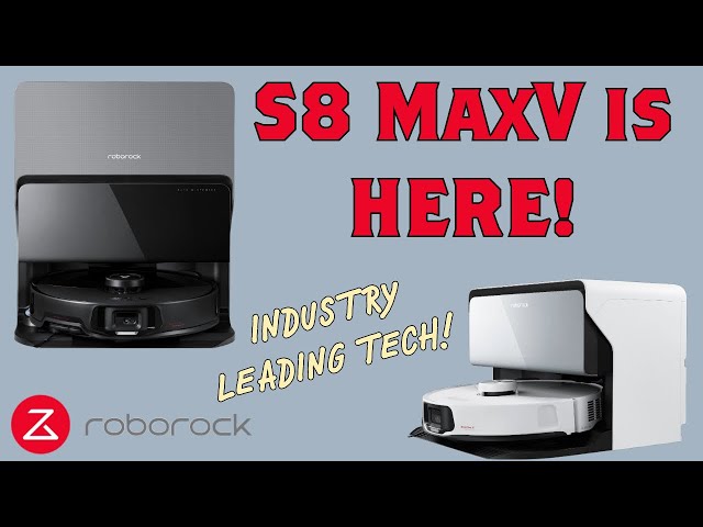 Roborock S8 MaxV & Max Ultra Models Announced @CES - Very Advanced!