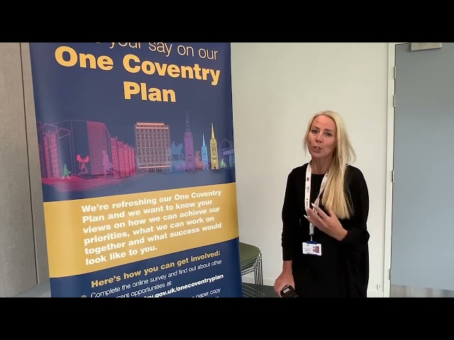 Our Chief Partnerships Officer encourages you to have your say on the One Coventry Plan