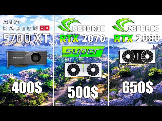 RX 5700 XT vs RTX 2070 SUPER vs RTX 2080 Test in 9 Games