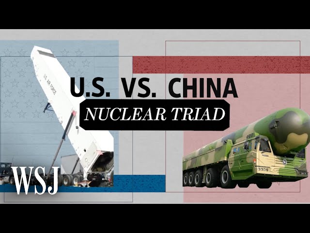 How Nuclear Missile, Submarine and Stealth Bomber Capabilities Match Up | WSJ U.S. vs. China