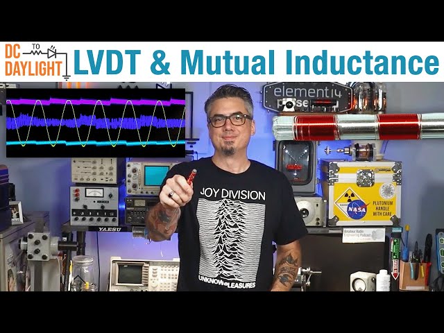 How to Build a Linear Variable Differential Transformer Motion Sensor and Detector - DC To Daylight