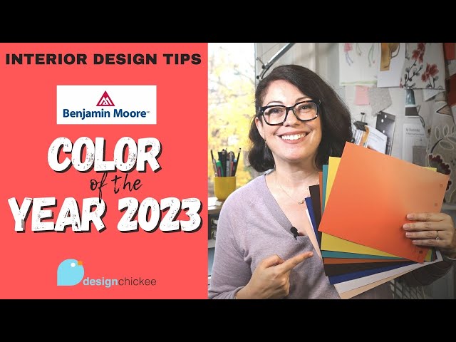 Wow! Crazy colour palette and Benjamin Moore's Color of the Year 2023 - Raspberry Blush! And More!