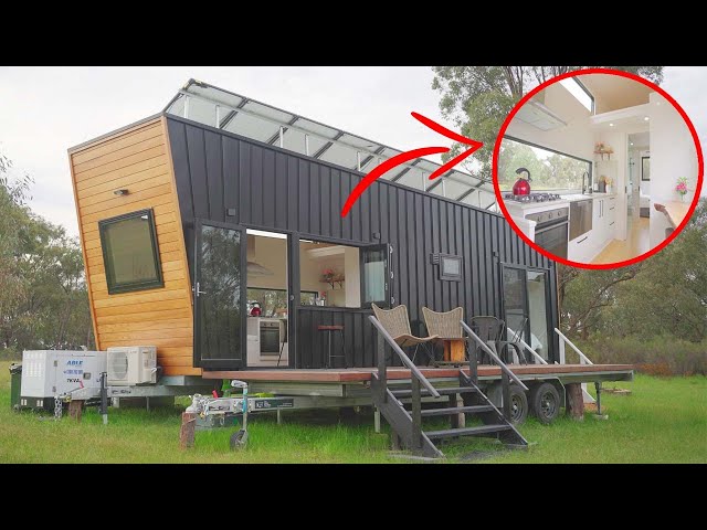 Luxury Off Grid Tiny House Tour | WOW - You Won't Believe What's Inside!