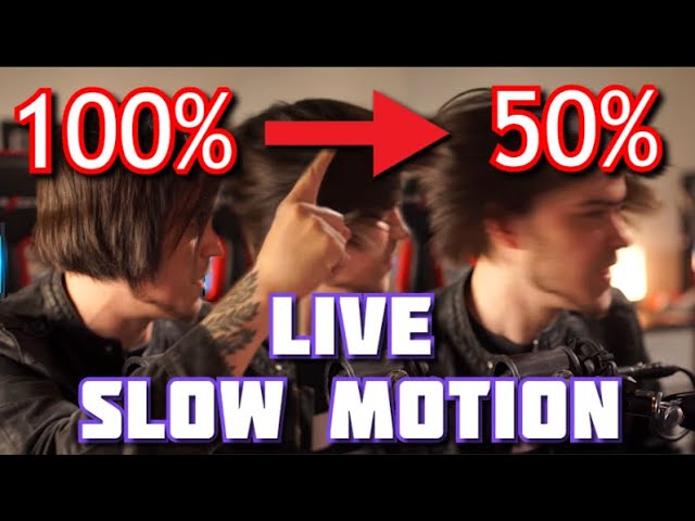 Live Slow Motion! - OBS Studio