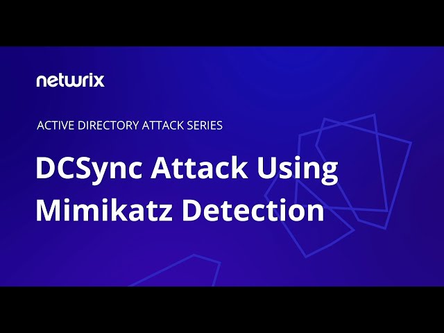 Attack Tutorial: How a DCSync Attack Works